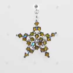 Pierces - Silver brass - Earrings Crater - Pierces - Silver brass - Laiton argenté